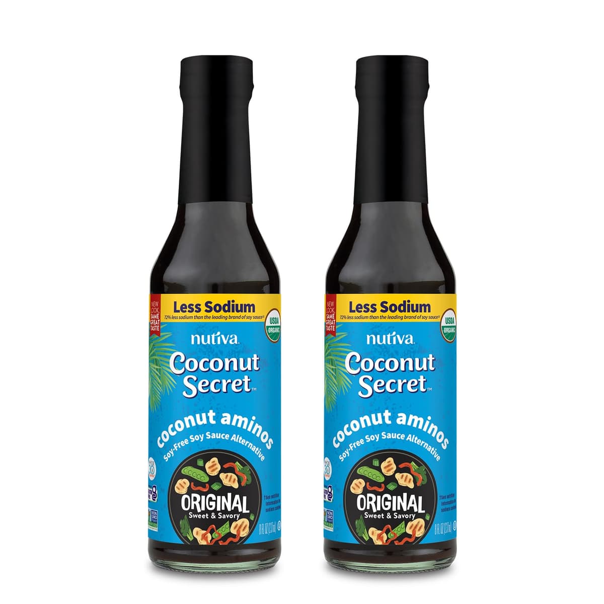 Coconut Secret Organic Coconut Aminos - Soy-Free, 60% Less Sodium