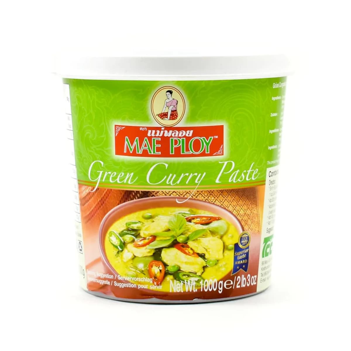 Mae Ploy Green Curry Paste - Authentic Thai Recipe