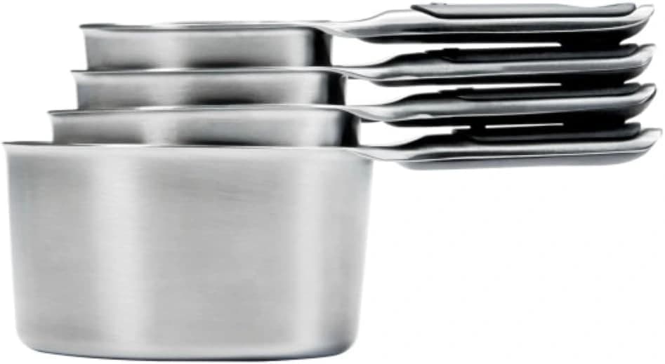 OXO Good Grips Measuring Cups - Magnetic stainless steel set for accurate measurements