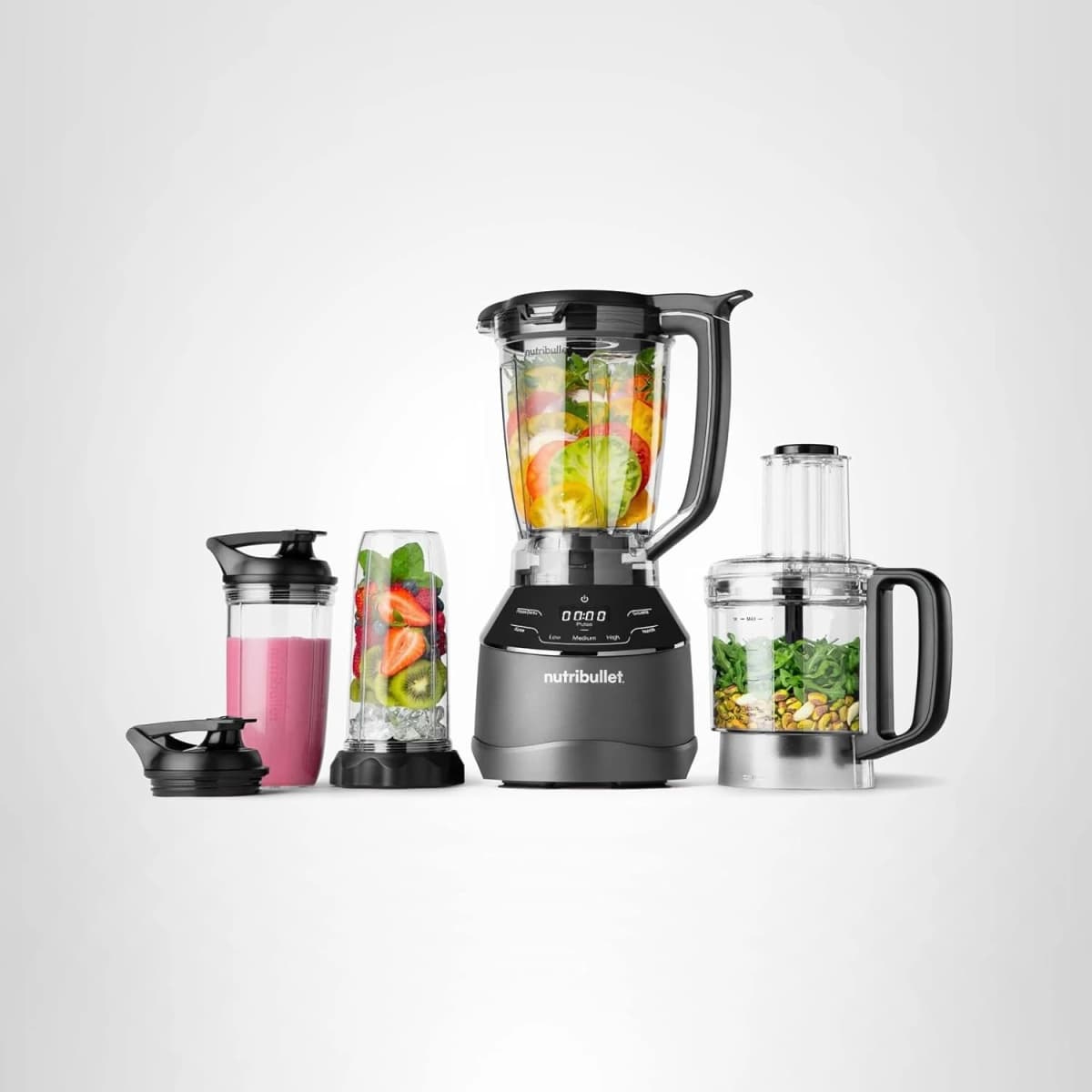 NutriBullet Triple Prep System - Blend nuts and seeds into smooth milk and smoothies