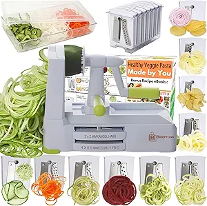 Brieftons 10-Blade Spiralizer - Professional Quality