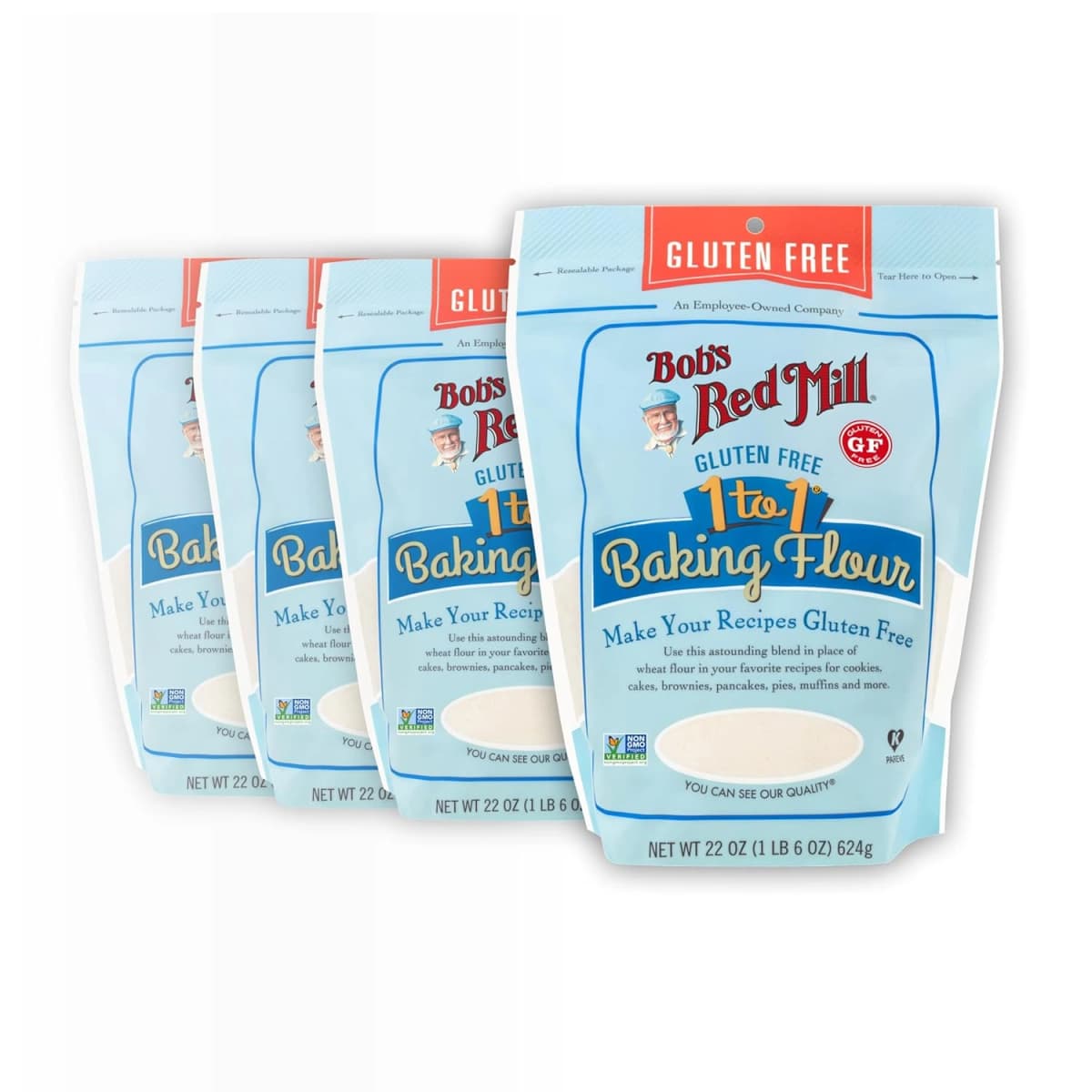Bob's Red Mill Gluten-Free 1-to-1 Baking Flour - All-purpose GF flour blend