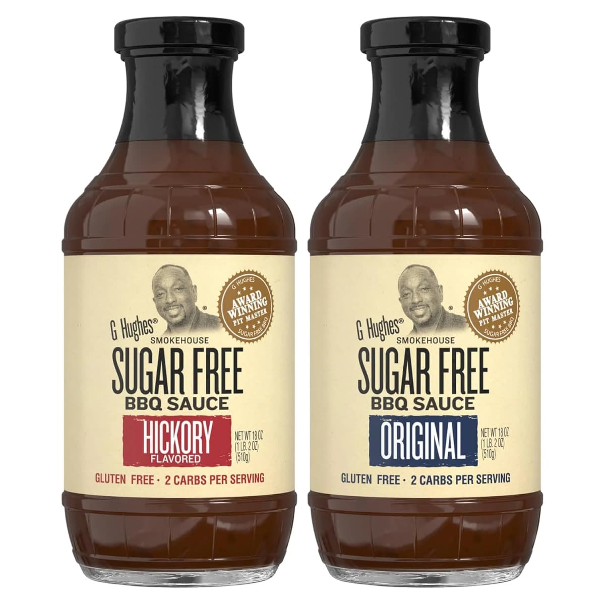 G Hughes Sugar-Free BBQ Sauce - All the smoky flavor, zero sugar